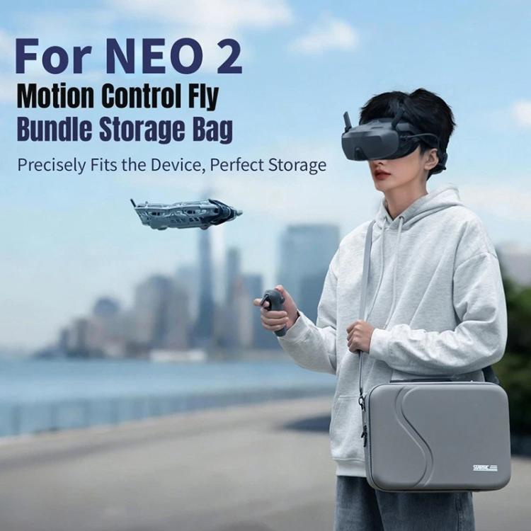 Bolso de hombro de PU para DJI Neo 2 STARTRC con sensor de movimiento, For DJI Neo 2 Motion Sensing Combo
