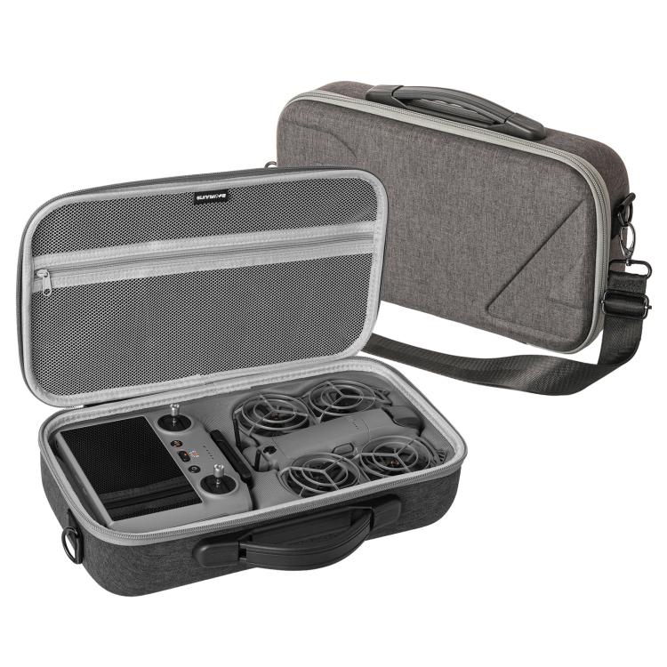 Estuche de transporte portátil Sunnylife para DJI Neo 2, incluye bolso de hombro, bolsa protectora y estuche rígido de viaje., Combo Shoulder Bag