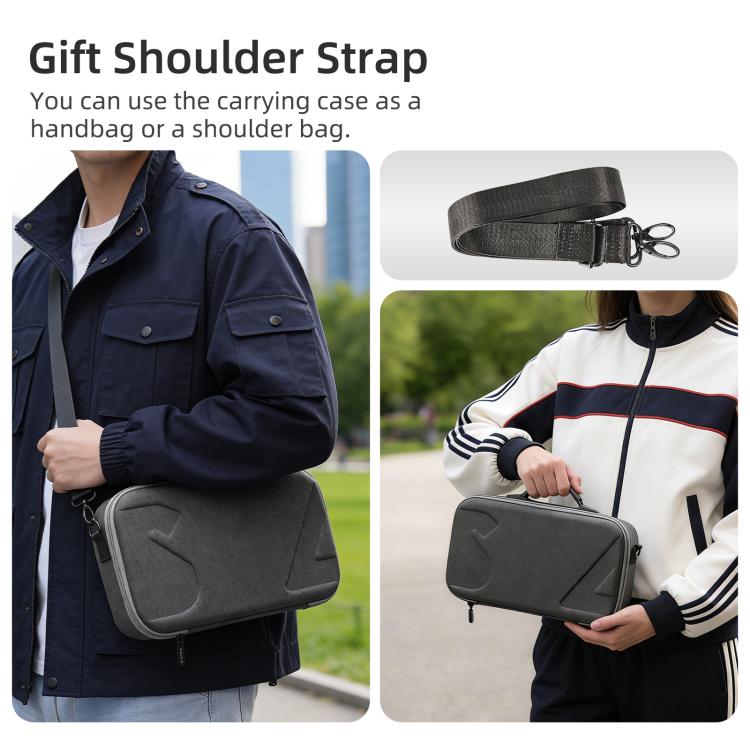 Estuche de transporte portátil Sunnylife para DJI Neo 2, incluye bolso de hombro, bolsa protectora y estuche rígido de viaje., Combo Shoulder Bag