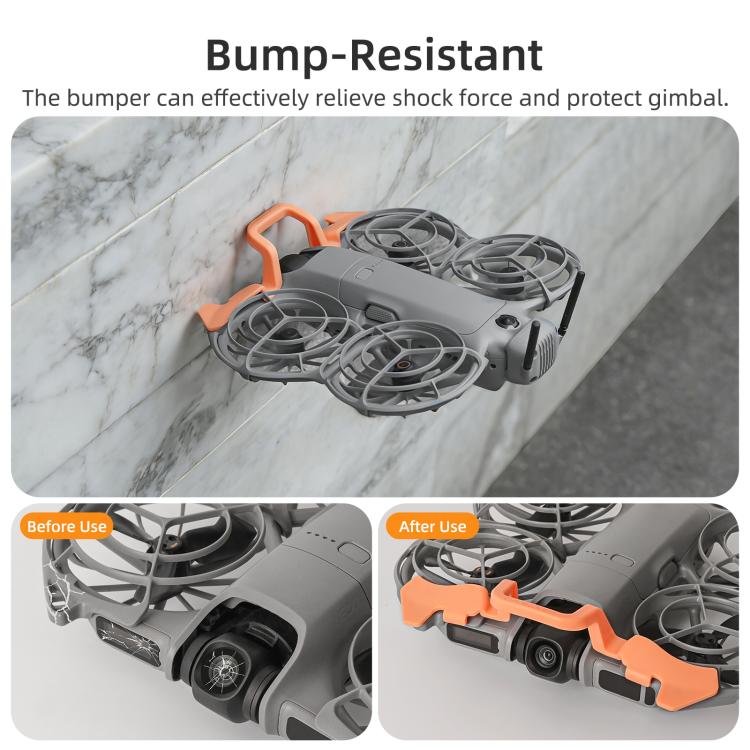 Para DJI Neo 2 Sunnylife Parachoques de cardán de liberación rápida Protector de lente de dron Cámara Barra protectora Soporte de protección a prueba de golpes, For DJI Neo 2