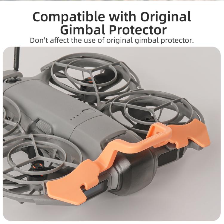 Para DJI Neo 2 Sunnylife Parachoques de cardán de liberación rápida Protector de lente de dron Cámara Barra protectora Soporte de protección a prueba de golpes, For DJI Neo 2