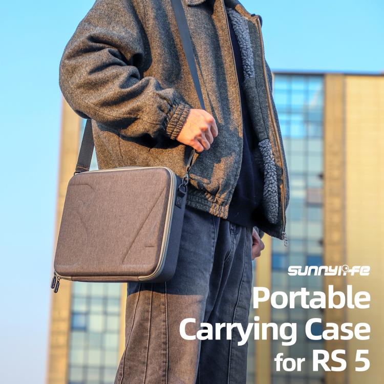 Funda multifuncional Sunnylife para DJI RS 5, bolso de mano, bandolera, bolsa de almacenamiento, For DJI RS 5