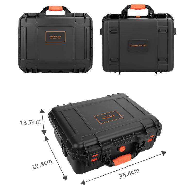 Bolsa de viaje rígida de seguridad Sunnylife de gran capacidad, impermeable y a prueba de golpes para DJI Mini 5 Pro., For DJI Mini 5 Pro