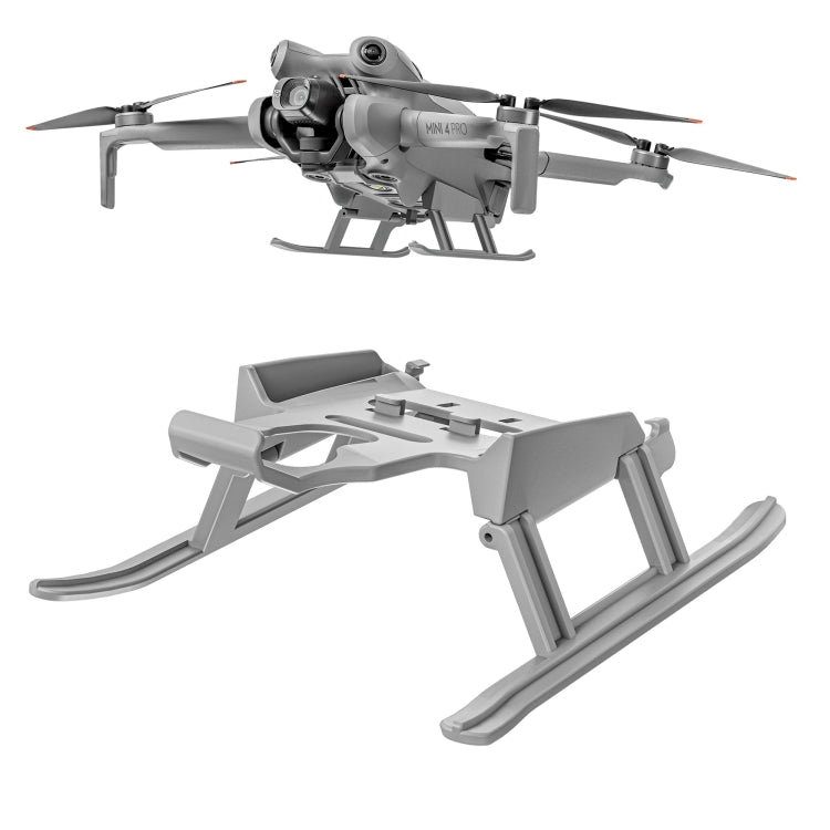 Para DJI Mini 4 Pro STARTRC plegable Anti-caída Anti-suciedad tren de aterrizaje elevado estante de entrenamiento, For DJI Mini 4 Pro