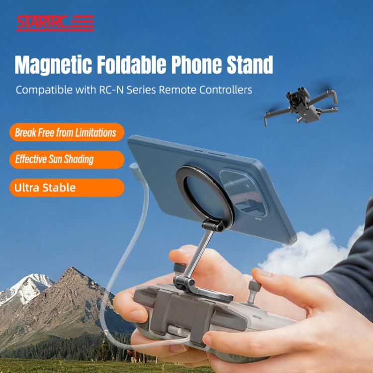 Soporte magnético para teléfono para control remoto DJI RC-N STARTRC