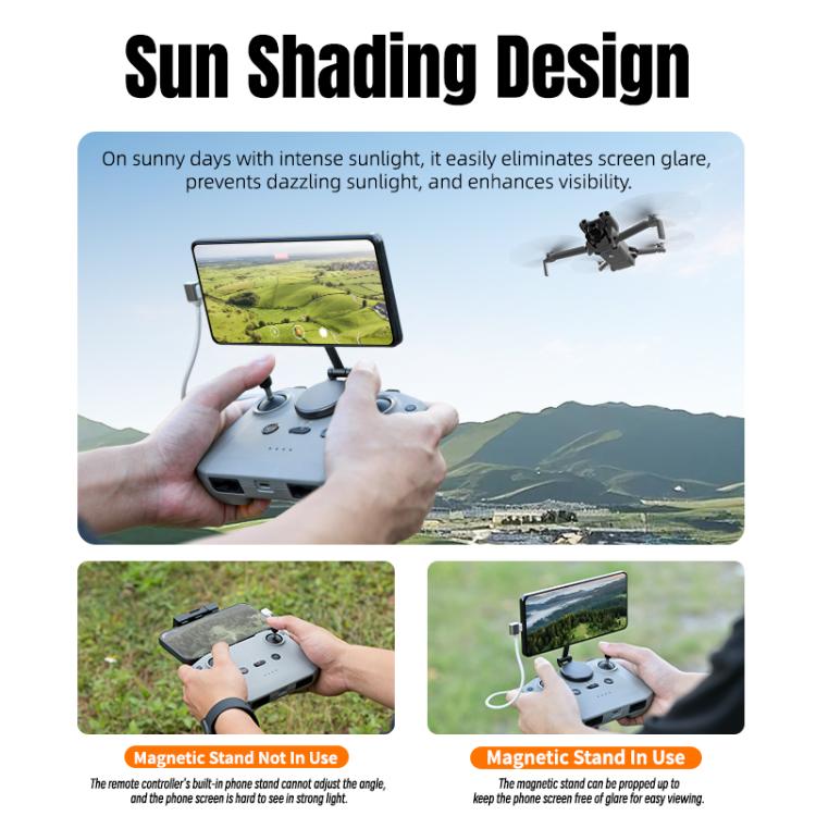 Soporte magnético para teléfono para control remoto DJI RC-N STARTRC