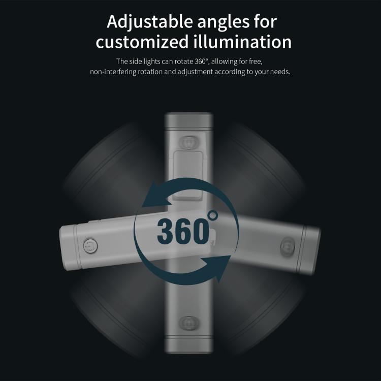 Para DJI Mini 4 Pro STARTRC Luz de búsqueda de navegación nocturna Linterna LED Recargable Luz de señal de iluminación, For DJI Mini 4 Pro