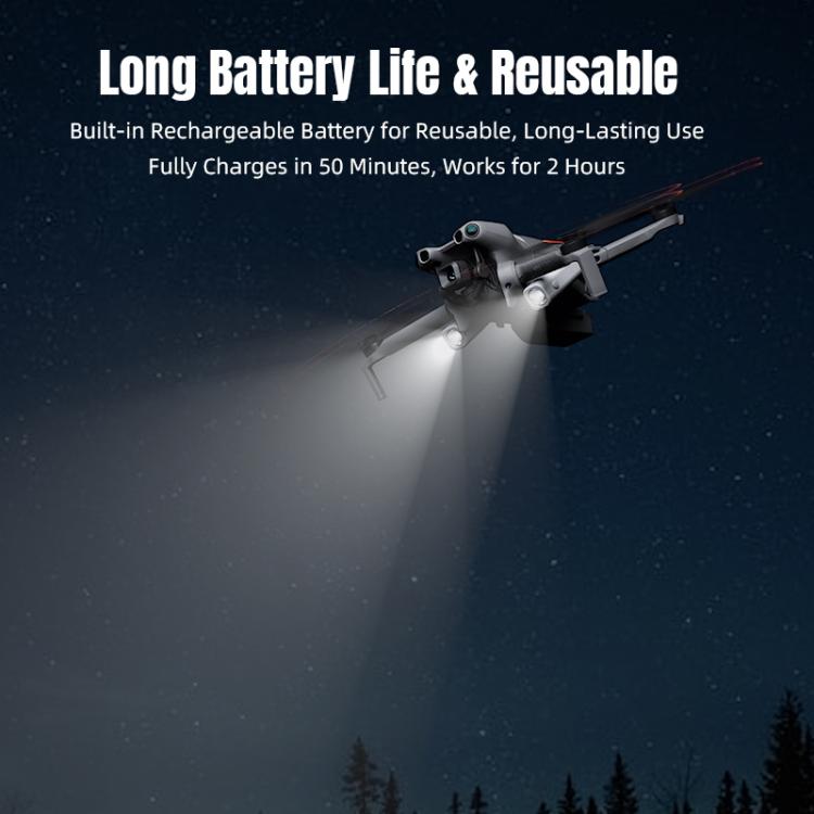 Linterna LED recargable para navegación nocturna DJI Mini 5 Pro STARTRC, luz de señalización., For DJI Mini 5 Pro