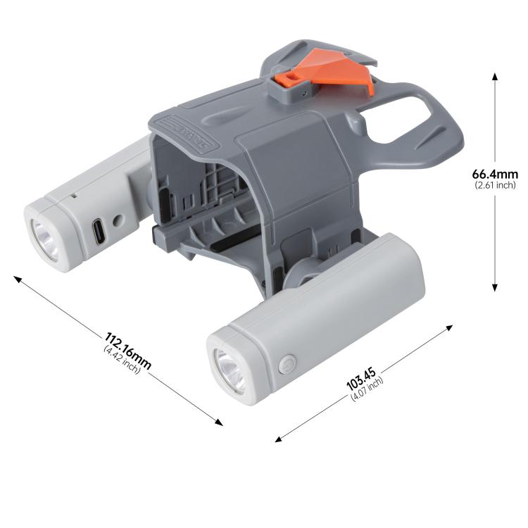 Linterna LED recargable para navegación nocturna DJI Mini 5 Pro STARTRC, luz de señalización., For DJI Mini 5 Pro