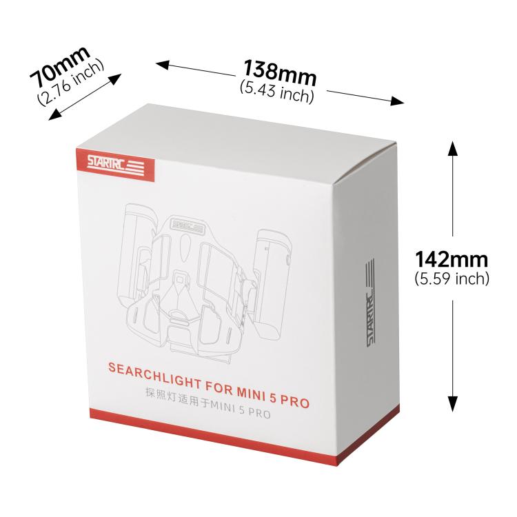 Linterna LED recargable para navegación nocturna DJI Mini 5 Pro STARTRC, luz de señalización., For DJI Mini 5 Pro