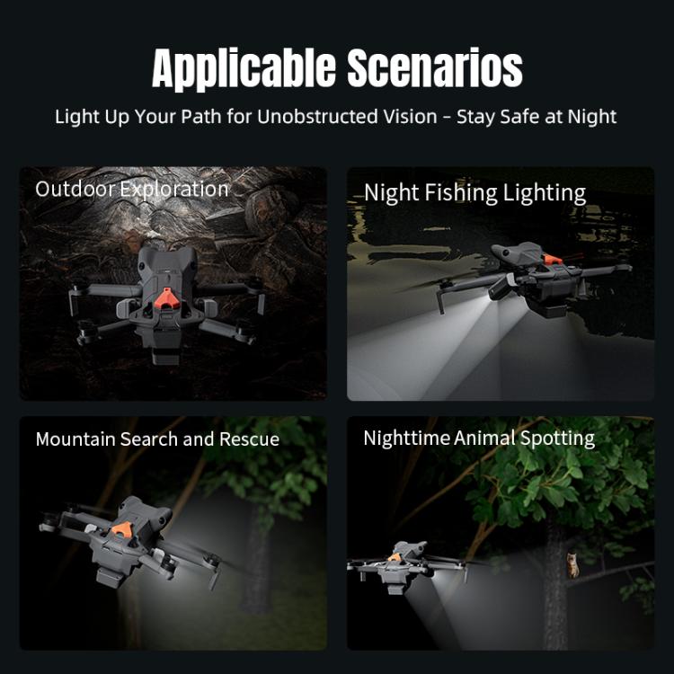 Linterna LED recargable para navegación nocturna DJI Mini 5 Pro STARTRC, luz de señalización., For DJI Mini 5 Pro