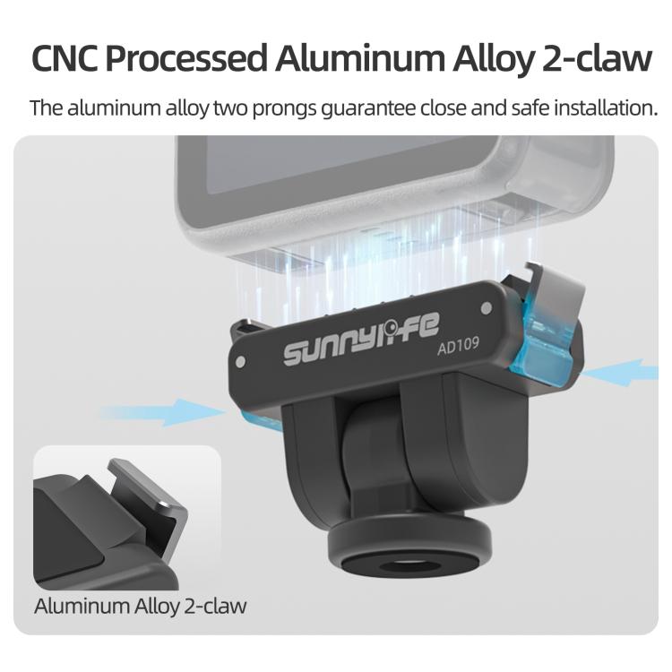 Adaptador de liberación rápida magnético bidireccional Sunnylife para DJI Osmo 360, AD109 For DJI Osmo 360