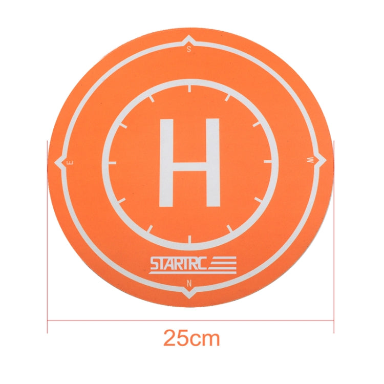 STARTRC RC Drone Quadcopter Plataforma de estacionamiento portátil Plataforma de estacionamiento de aterrizaje de plegado rápido para DJI Mavic Mini / Air 2 / Shark, Diámetro: 25 cm, Diameter: 25cm