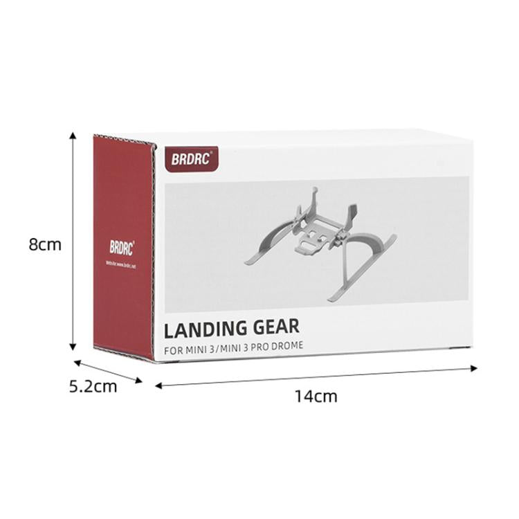 Soporte de entrenamiento con tren de aterrizaje elevado y plegable BRDRC para DJI Mini 3 / 3 Pro, For DJI Mini 3 / 3 Pro