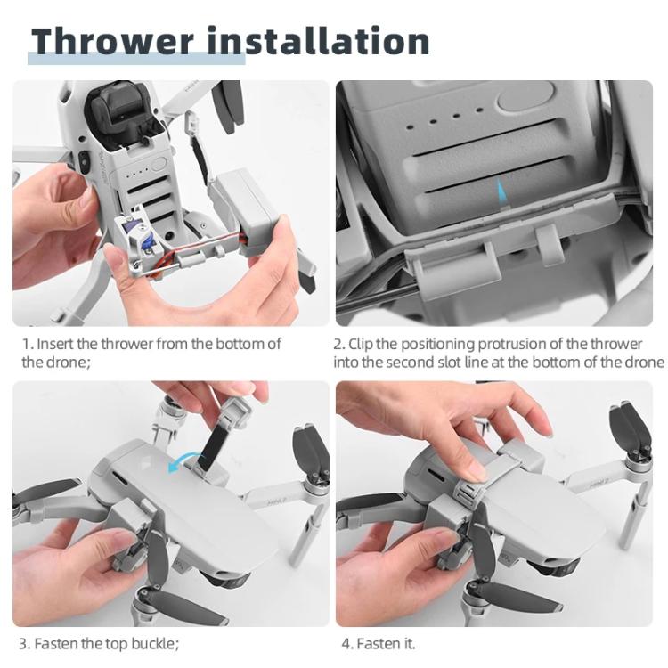 Para DJI Mini 2 / Mavic Mini Sistema de lanzamiento aéreo parabólico, For DJI Mini 2 / Mavic Mini