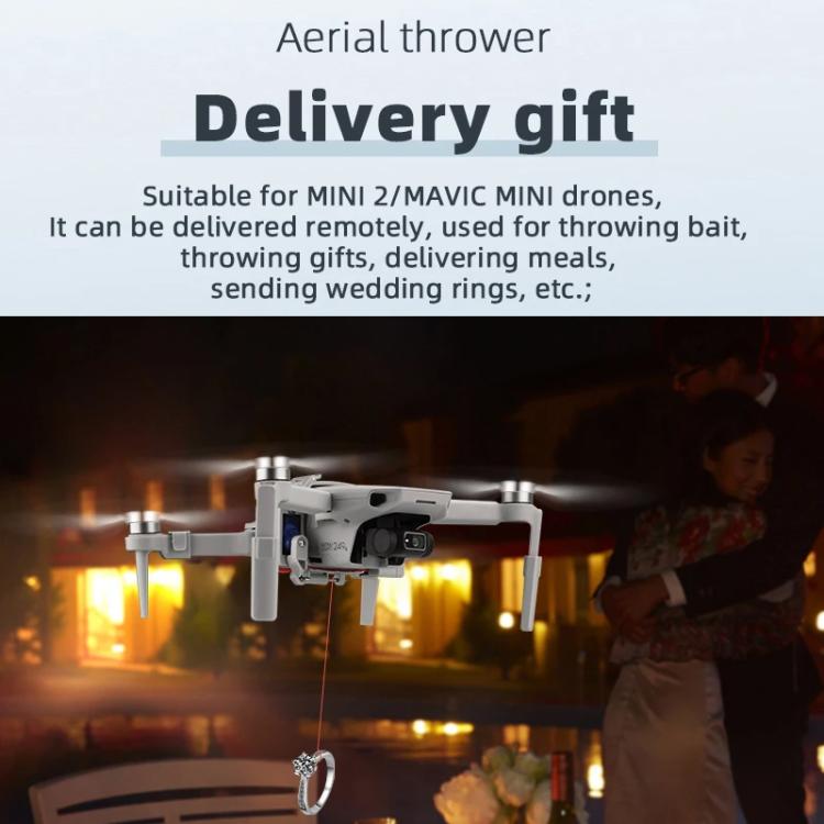 Para DJI Mini 2 / Mavic Mini Sistema de lanzamiento aéreo parabólico, For DJI Mini 2 / Mavic Mini