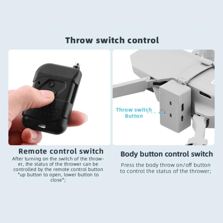 Para DJI Mini 2 / Mavic Mini Sistema de lanzamiento aéreo parabólico, For DJI Mini 2 / Mavic Mini