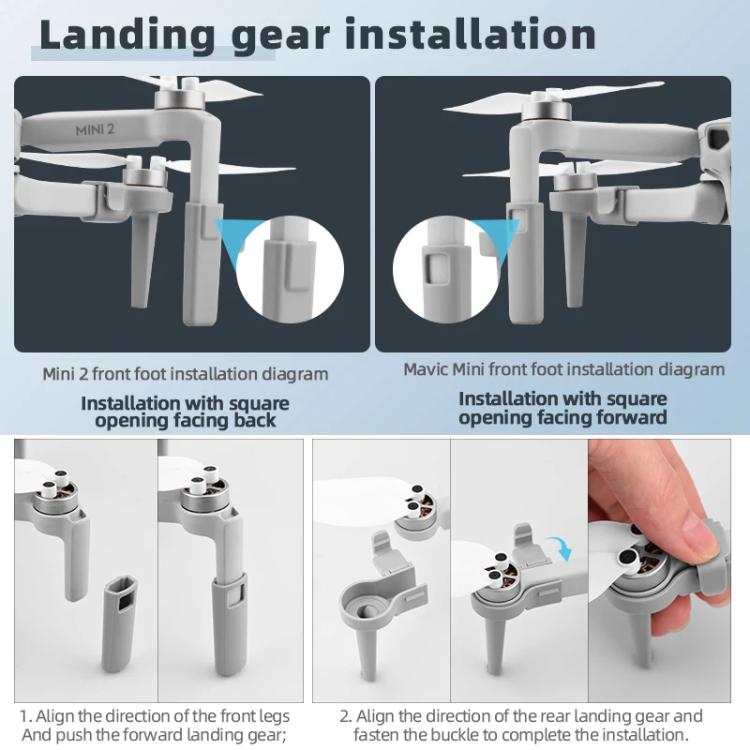 Para DJI Mini 2 / Mavic Mini Sistema de lanzamiento aéreo parabólico, For DJI Mini 2 / Mavic Mini