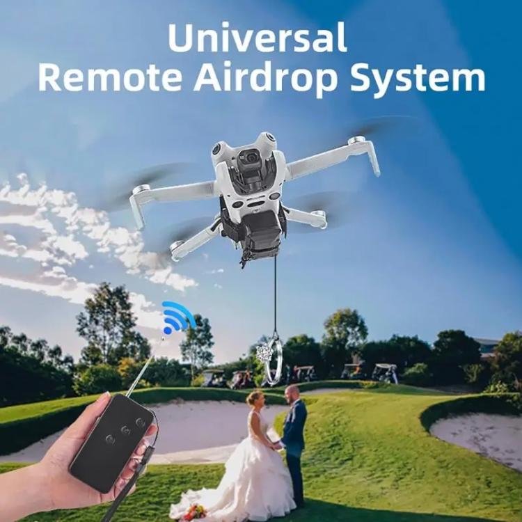 Sistema de lanzamiento aéreo BRDRC, lanzador parabólico para drones DJI Mini 4 Pro / 3 Pro / Air 3 / Mavic 3 / 3 Pro, For DJI Mini 4 Pro / 3 Pro / Air 3 / Mavic 3 / 3 Pro