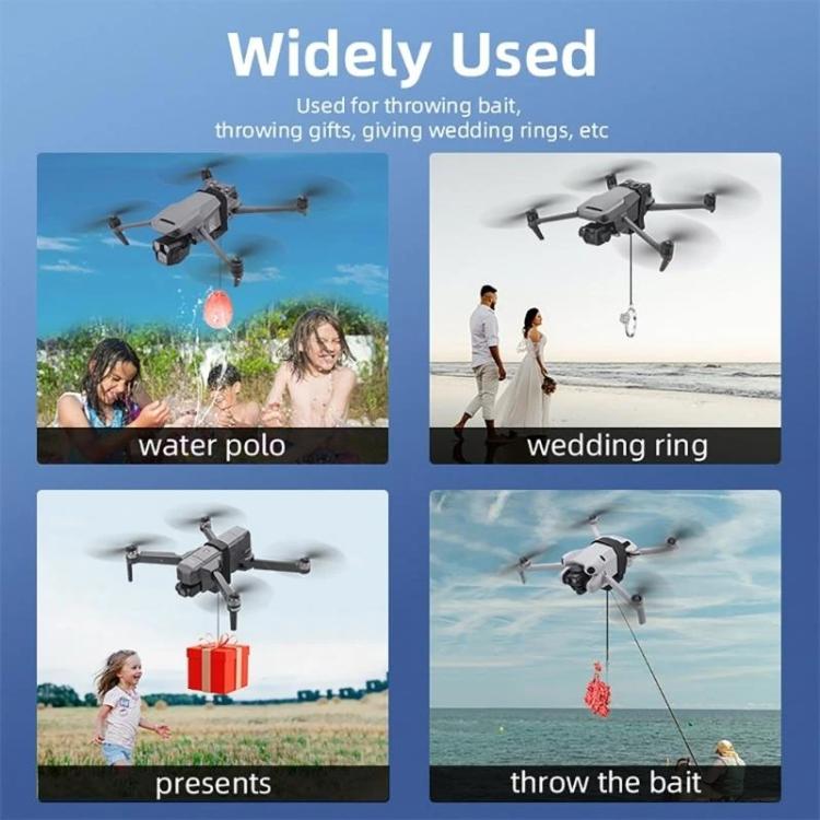 Sistema de lanzamiento aéreo BRDRC, lanzador parabólico para drones DJI Mini 4 Pro / 3 Pro / Air 3 / Mavic 3 / 3 Pro, For DJI Mini 4 Pro / 3 Pro / Air 3 / Mavic 3 / 3 Pro