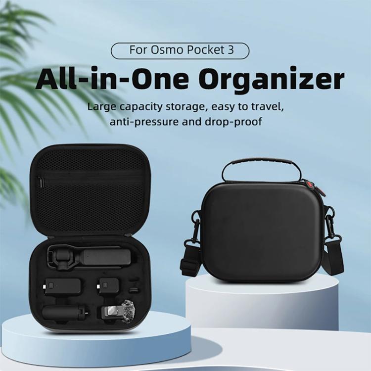Estuche portátil completo para DJI OSMO Pocket 3 con bolsa de almacenamiento para el hombro, For DJI OSMO Pocket 3