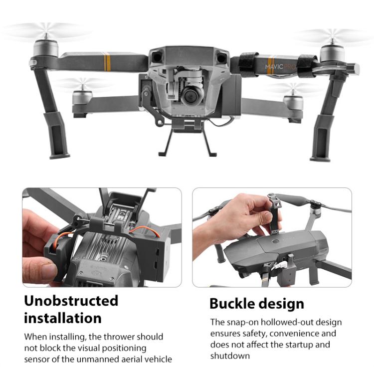 Para el sistema de lanzamiento aéreo DJI Mavic Pro, lanzador parabólico, For DJI Mavic Pro