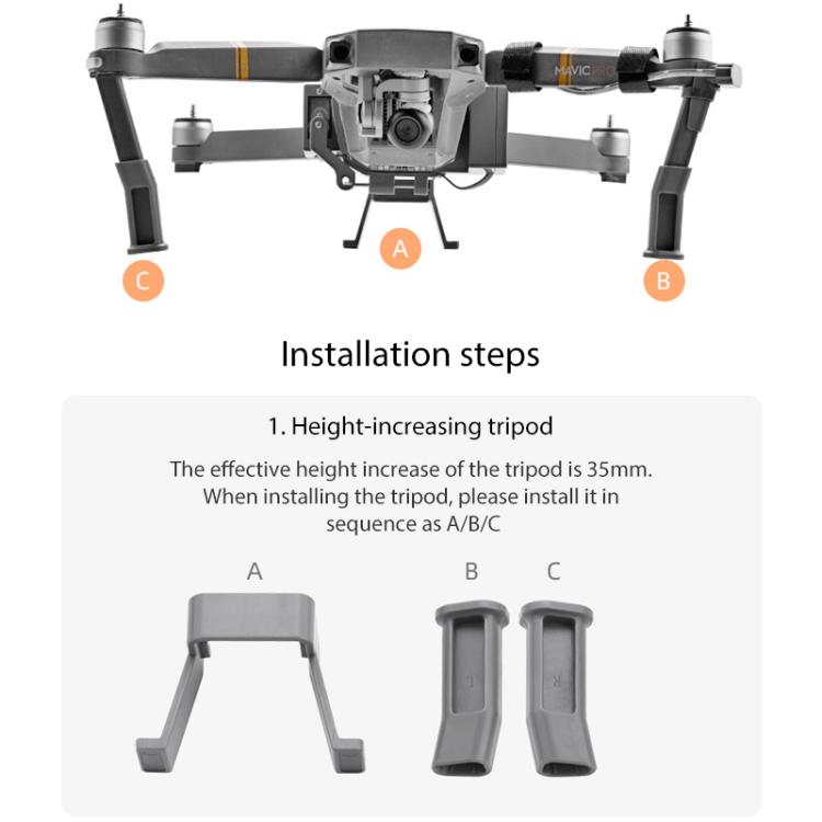 Para el sistema de lanzamiento aéreo DJI Mavic Pro, lanzador parabólico, For DJI Mavic Pro