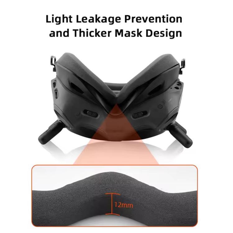 Para gafas DJI FPV V2 BRDRC, protectores oculares para gafas de vuelo, For DJI FPV Goggles V2