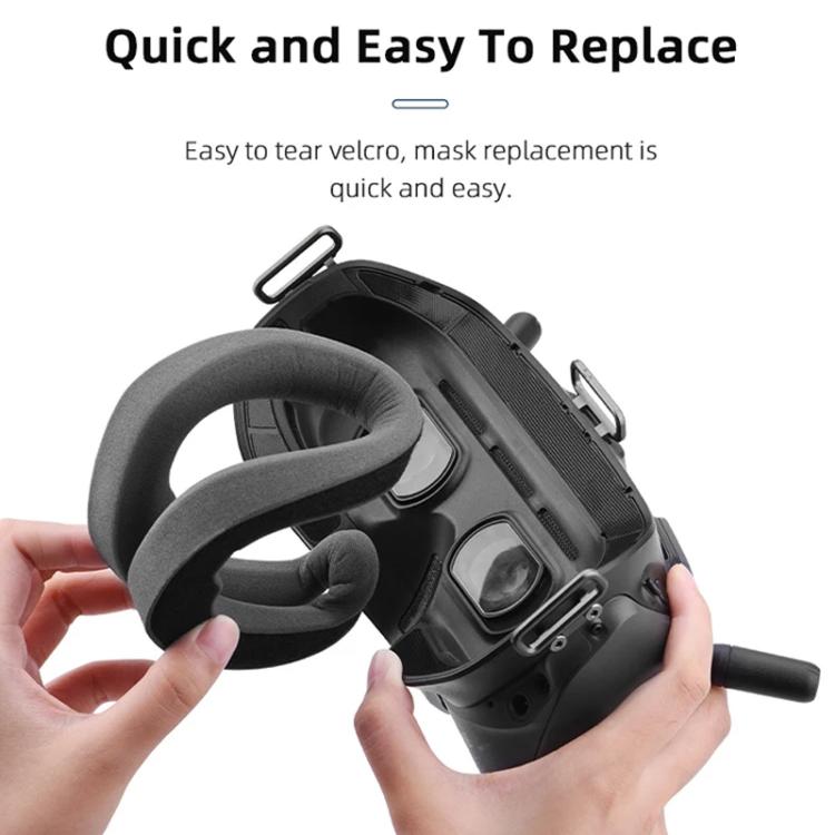 Para gafas DJI FPV V2 BRDRC, protectores oculares para gafas de vuelo, For DJI FPV Goggles V2