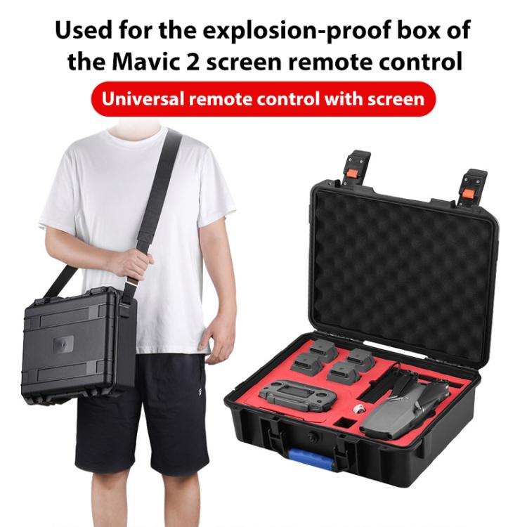 Bolsa de transporte y almacenamiento cruzada BRDRC impermeable y a prueba de explosiones para DJI Mavic 2, For DJI Mavic 2 Crossbody