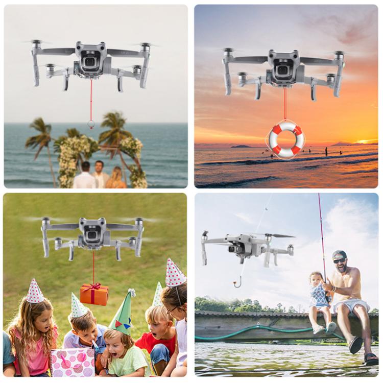 Sistema de lanzamiento aéreo para DJI Mavic Air 2 / Air 2S (parabólico), For DJI Mavic Air 2 / Air 2S