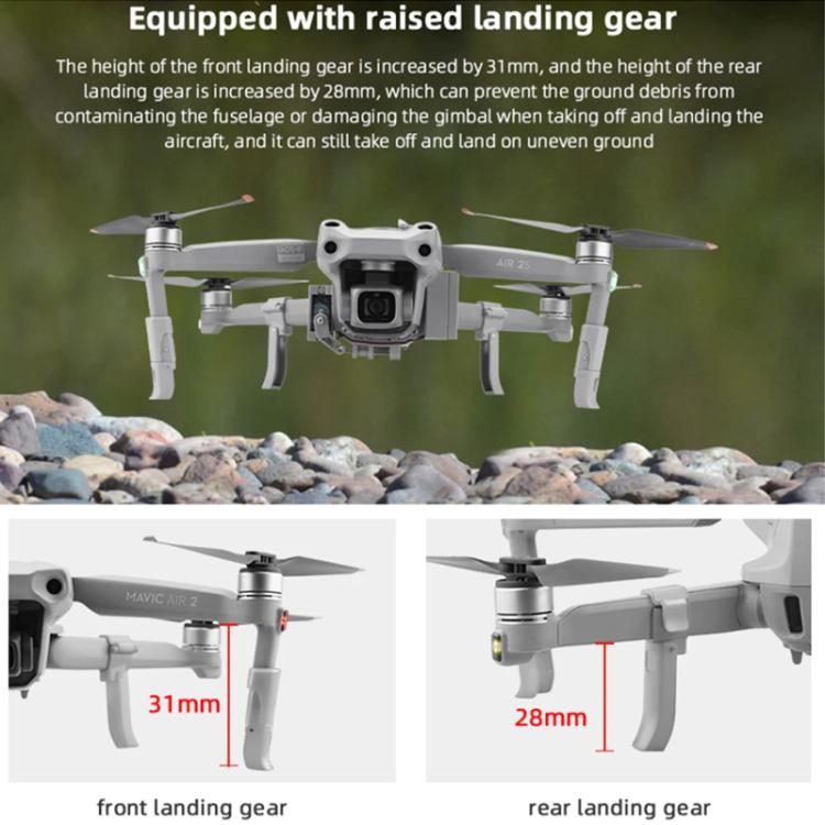 Sistema de lanzamiento aéreo para DJI Mavic Air 2 / Air 2S (parabólico), For DJI Mavic Air 2 / Air 2S