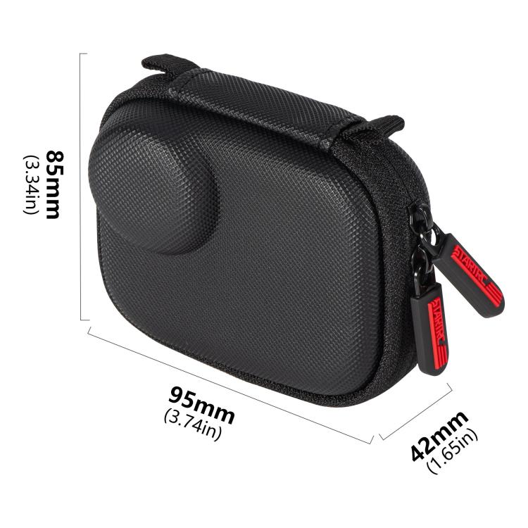 Bolsa de transporte y almacenamiento de PU para cámara DJI Osmo Nona STARTRC, For DJI Osmo Nona