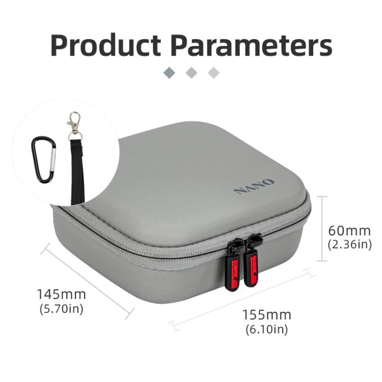 Bolsa combinada mini estándar para caja de transporte portátil DJI Osmo Nano STARTRC, For DJI Osmo Nano