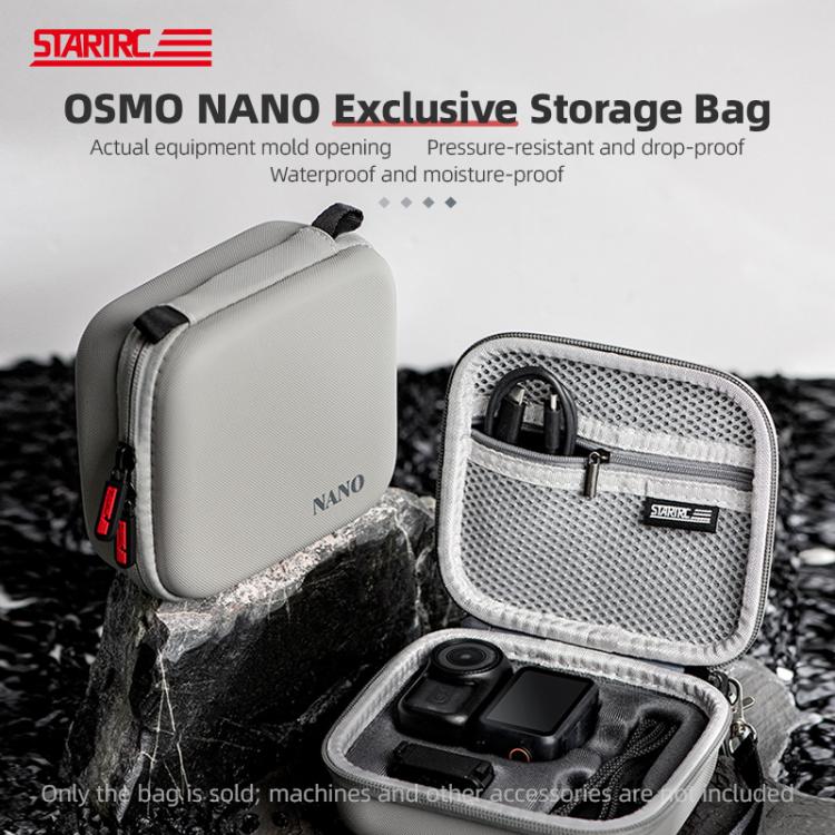 Bolsa combinada mini estándar para caja de transporte portátil DJI Osmo Nano STARTRC, For DJI Osmo Nano