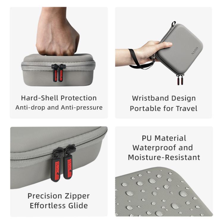 Bolsa combinada mini estándar para caja de transporte portátil DJI Osmo Nano STARTRC, For DJI Osmo Nano