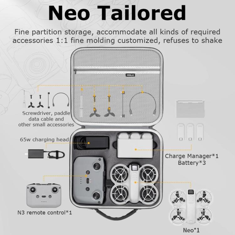 Bolso de mano para guardar el hombro para DJI Neo STARTRC, For DJI Neo