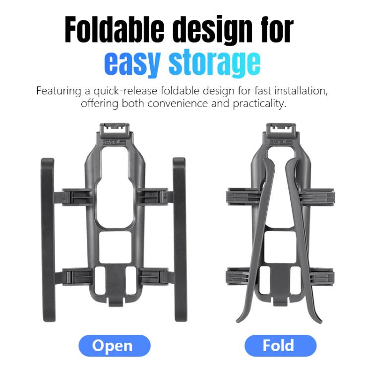Para DJI Mavic 4 Pro STARTRC Sled Sled Antifall Anti-Suciedad Elevated Land Train Training Rack, For DJI Mavic 4 Pro