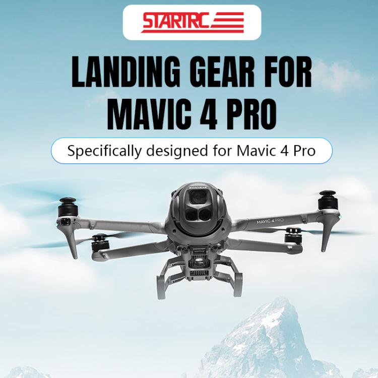 Para DJI Mavic 4 Pro STARTRC Sled Sled Antifall Anti-Suciedad Elevated Land Train Training Rack, For DJI Mavic 4 Pro