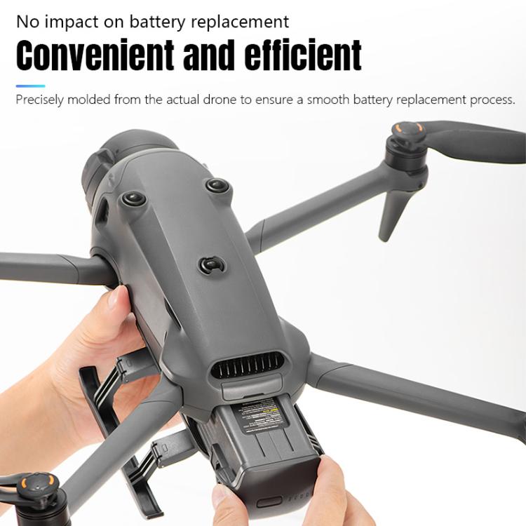 Para DJI Mavic 4 Pro STARTRC Sled Sled Antifall Anti-Suciedad Elevated Land Train Training Rack, For DJI Mavic 4 Pro