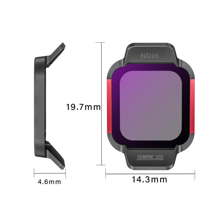 Filtro de lente UV CPL 6 en 1 ND16 ND32 ND64 ND128 para DJI Flip STARTRC, 6 in 1