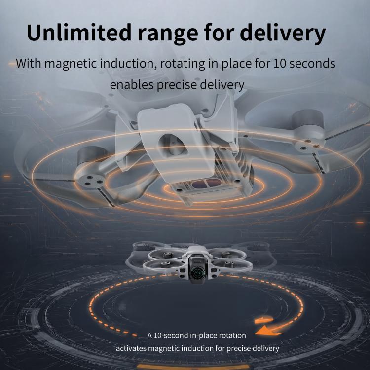 Para DJI Avata 360 STARTRC Sistema de lanzamiento aéreo geomagnético Lanzador parabólico