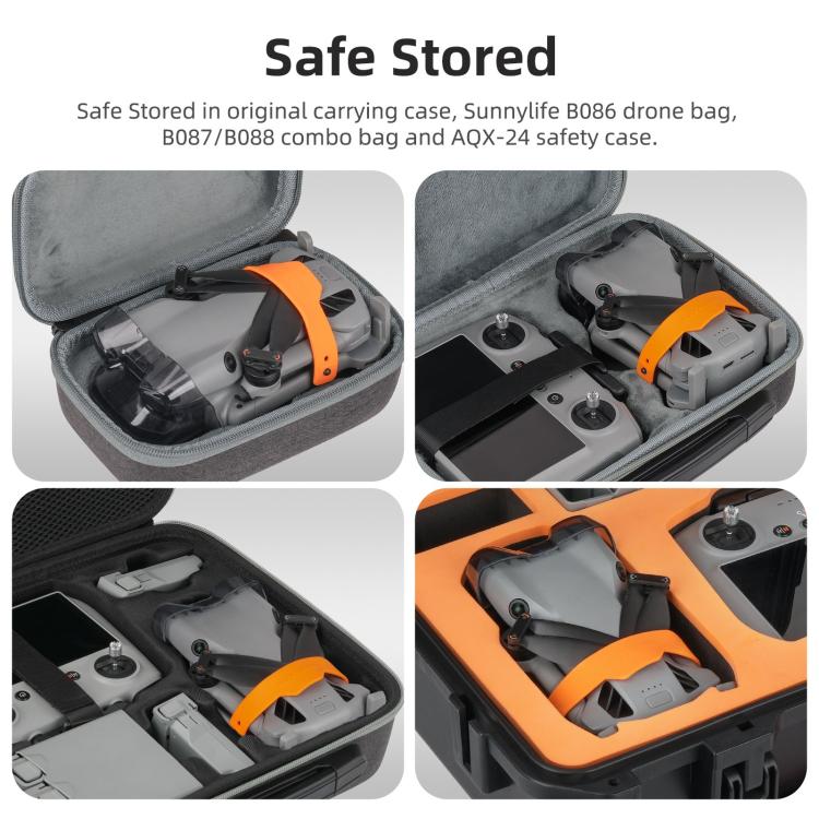 Protector de cardán integrado Sunnylife para DJI Mini 5 Pro, tapa de lente transparente, protector de sistema de visión, For DJI Mini 5 Pro