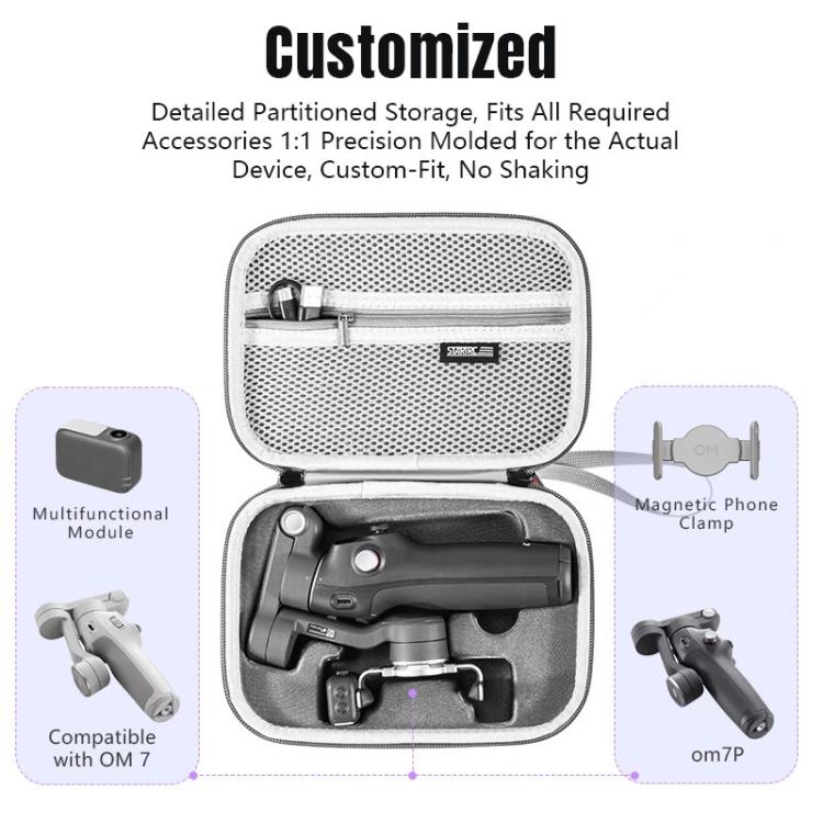 Bolsa de transporte portátil para DJI Osmo Mobile 7/7P STARTRC, For DJI Osmo Mobile 7 / 7P Body