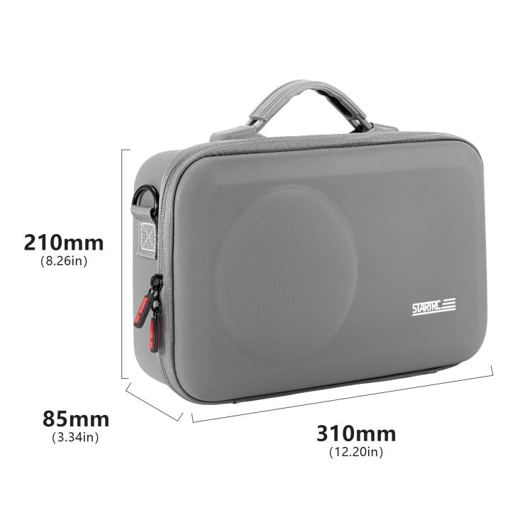 Bolsa de almacenamiento portátil de PU para DJI Osmo 360 STARTRC (kit completo), For DJI Osmo 360 PU