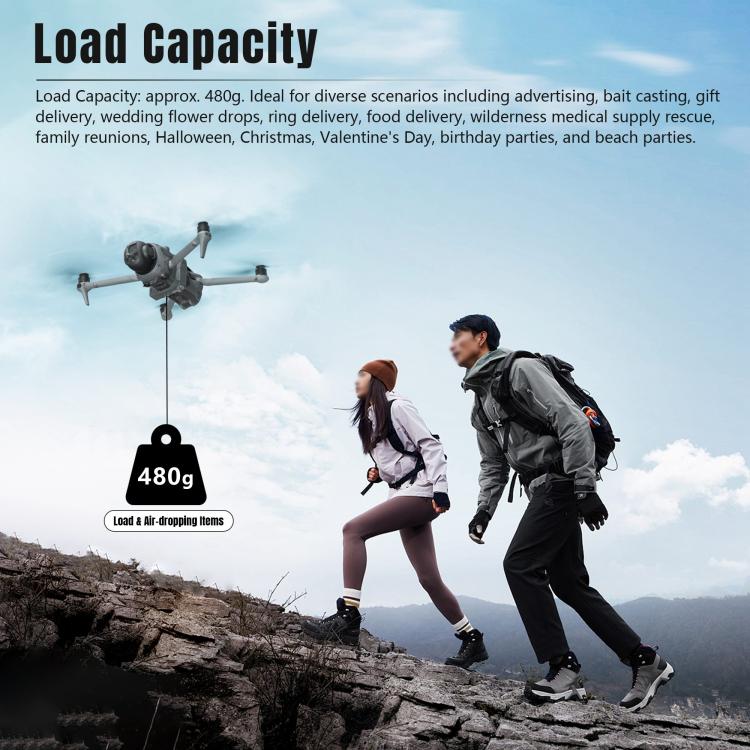 Sistema de lanzamiento aéreo STARTRC parabólico con soporte de expansión para DJI Mavic 4 Pro, For DJI Mavic 4 Pro