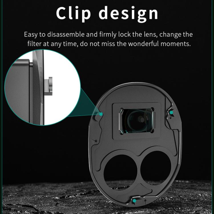 Filtro de lente gran angular para dron DJI Mavic 4 Pro STARTRC, For DJI Mavic 4 Pro
