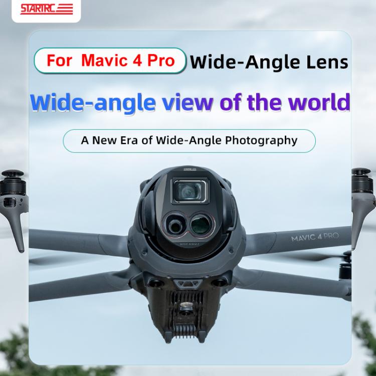 Filtro de lente gran angular para dron DJI Mavic 4 Pro STARTRC, For DJI Mavic 4 Pro