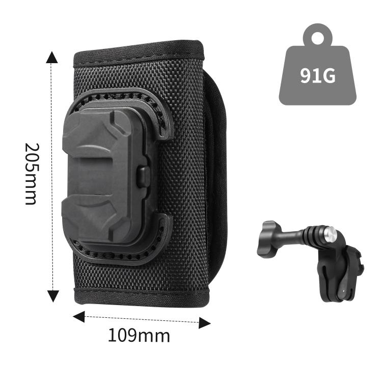 Clip de montaje universal para mochilas STARTRC con cierre de velcro, Backpack Clip