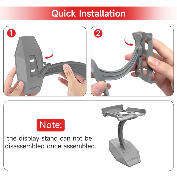 Soporte de exhibición de escritorio Sunnylife para DJI Mini 5 Pro / 4 Pro / 3 Pro, base de montaje para drones, For DJI Mini 5 Pro / 4 Pro / 3 Pro